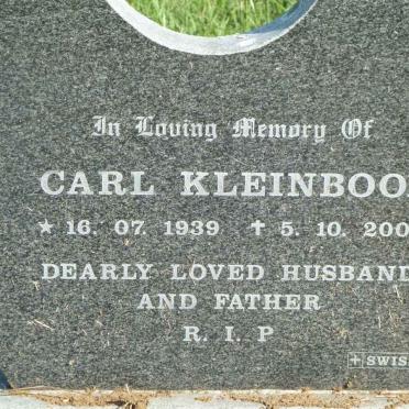 KLEINBOOI Carl 1939-2001