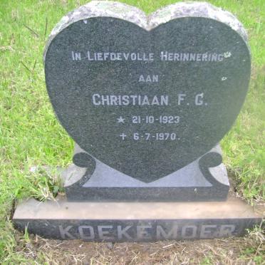 KOEKEMOER Christiaan F.G. 1923-1970