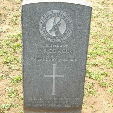 KOCK Frans Barnard, de -1944