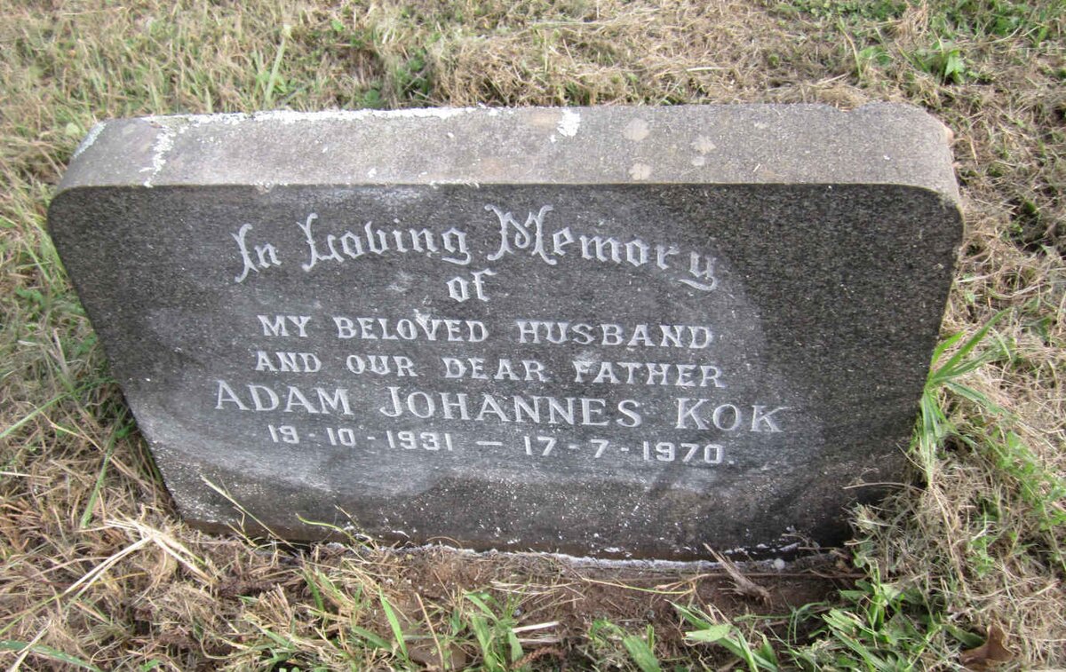 KOK Adam Johannes 1931-1970