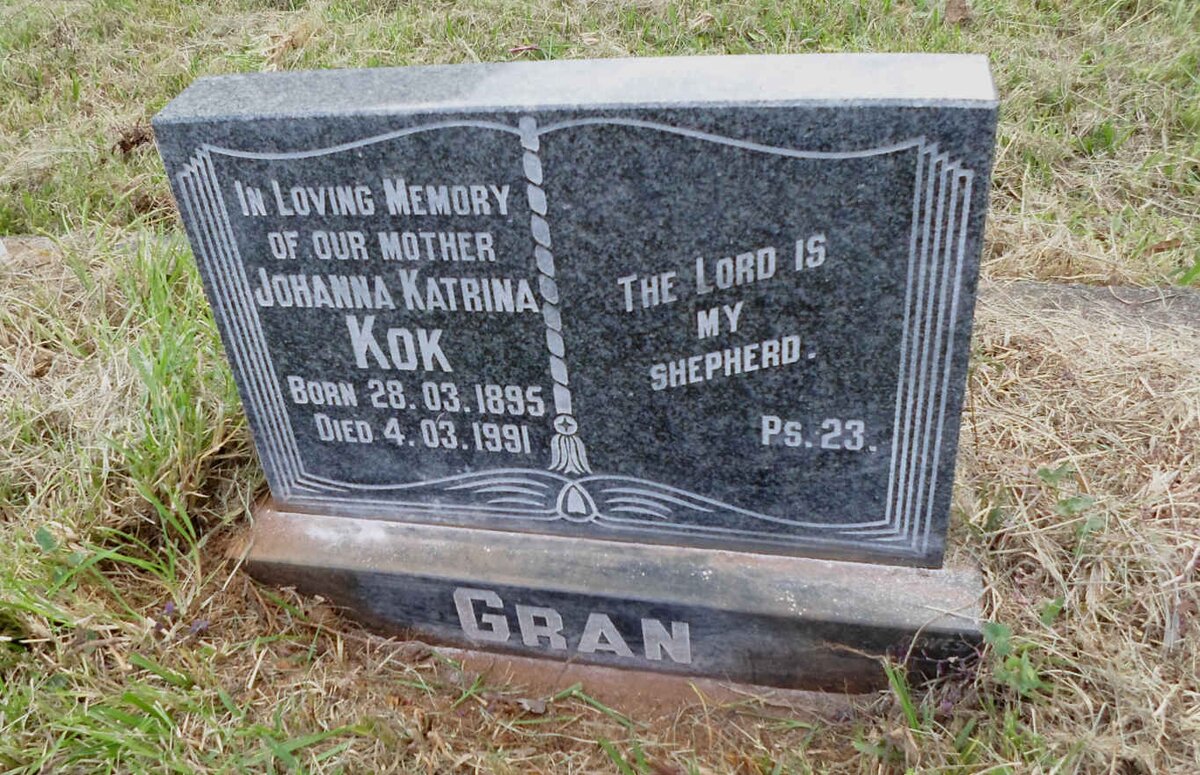 KOK Johanna Katrina 1895-1991