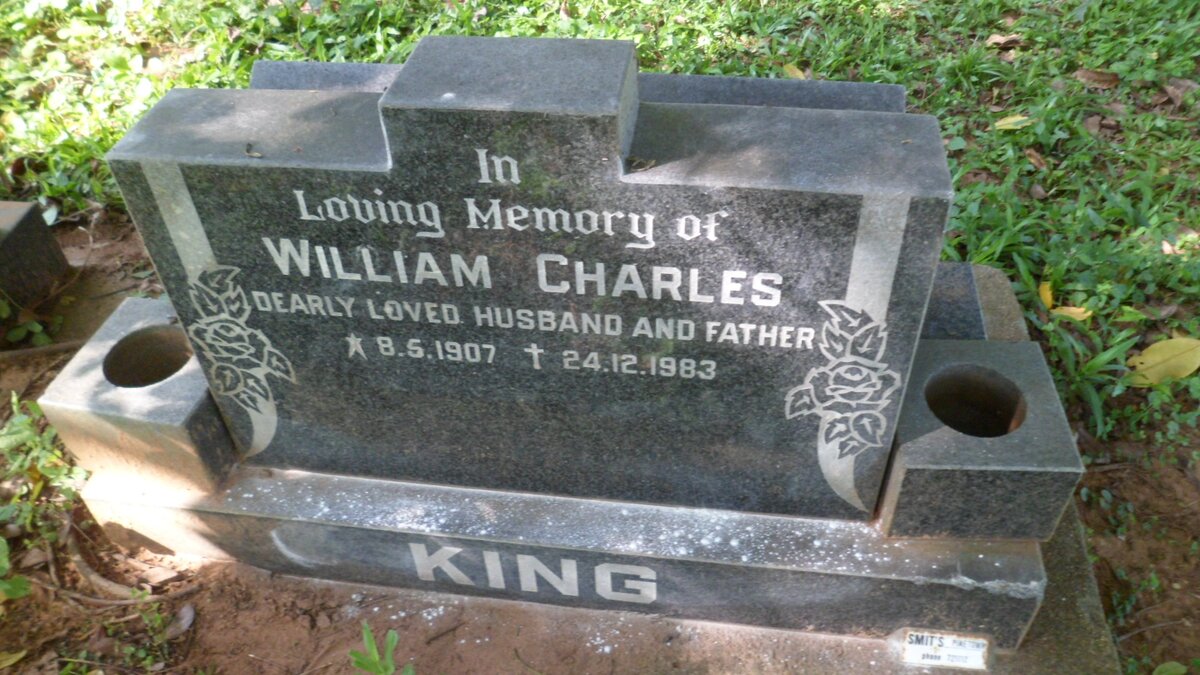 KING William Charles 1907-1983