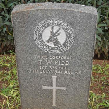 KIDD Thomas Walker -1941