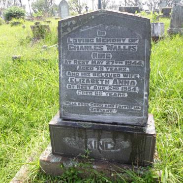 KING Charles Wallis -1944 &amp; Elizabeth Anna -1954 :: DODDS Herbert Henry 1885-1973 &amp; Edith Algor KING 1897-1988