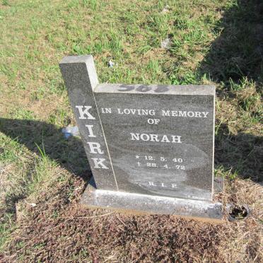 KIRK Norah 1940-1972