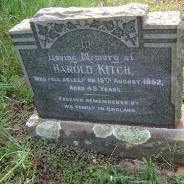 KITCH Harold -1952