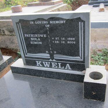 KWELA Pathindwe Xola Simon 1986-2006