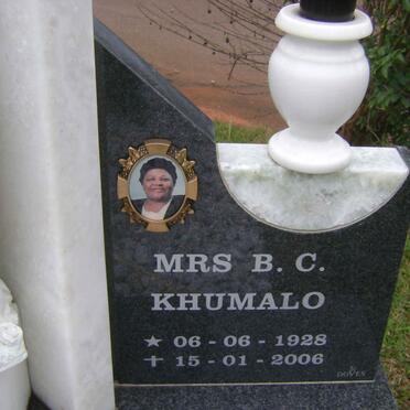 KHUMALO B.C. 1928-2006