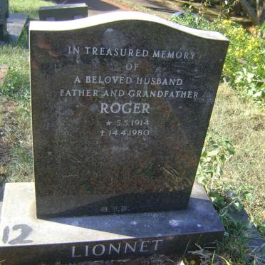 LIONNET Roger 1914-1980