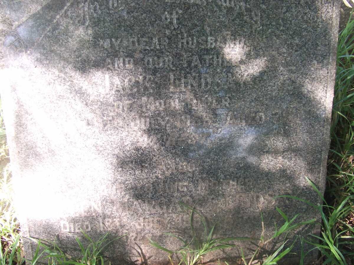 LINDSAY Jack -1955 &amp; Margaret -1963