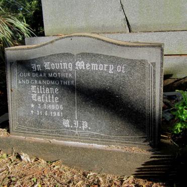 LAFITTE Liliane 1906-1981