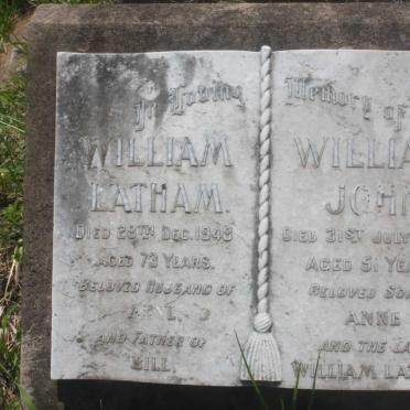 LATHAM William -1948 :: LATHAM William John -1951