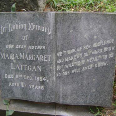 LATEGAN Maria Margaret -1954