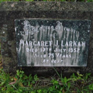 LARKAN Margaret J. -1952