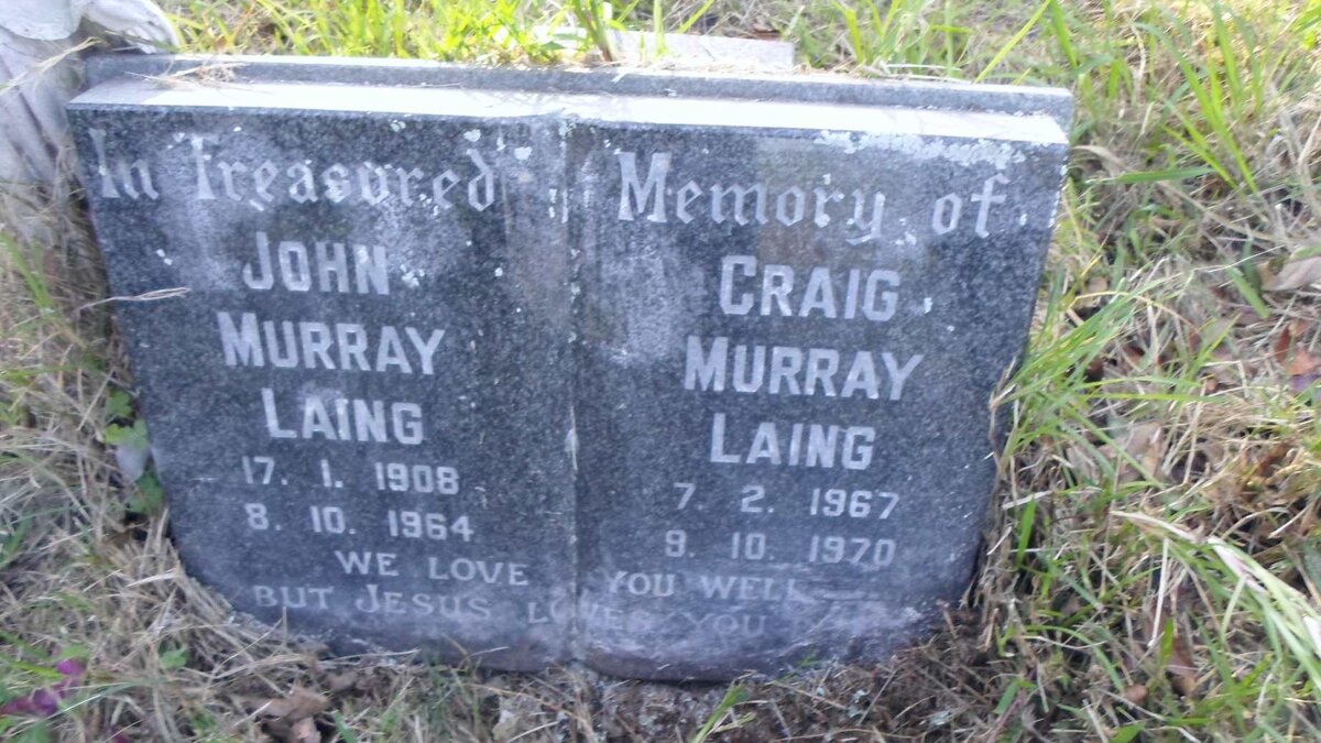 LAING John Murray 1908-1964 :: LAING Craig Murray 1967-1970