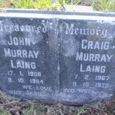 LAING John Murray 1908-1964 :: LAING Craig Murray 1967-1970