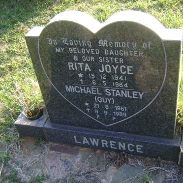 LAWRENCE Rita Joyce 1941-1984 :: LAWRENCE Michael Stanley 1951-1989