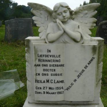 LAMB Heila Magdalena Cornelia 1954-1967