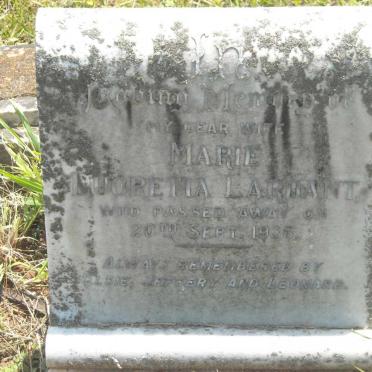 LARDANT Marie Lucretia -1936