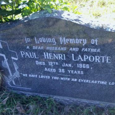 LAPORTE Paul Henri -1966