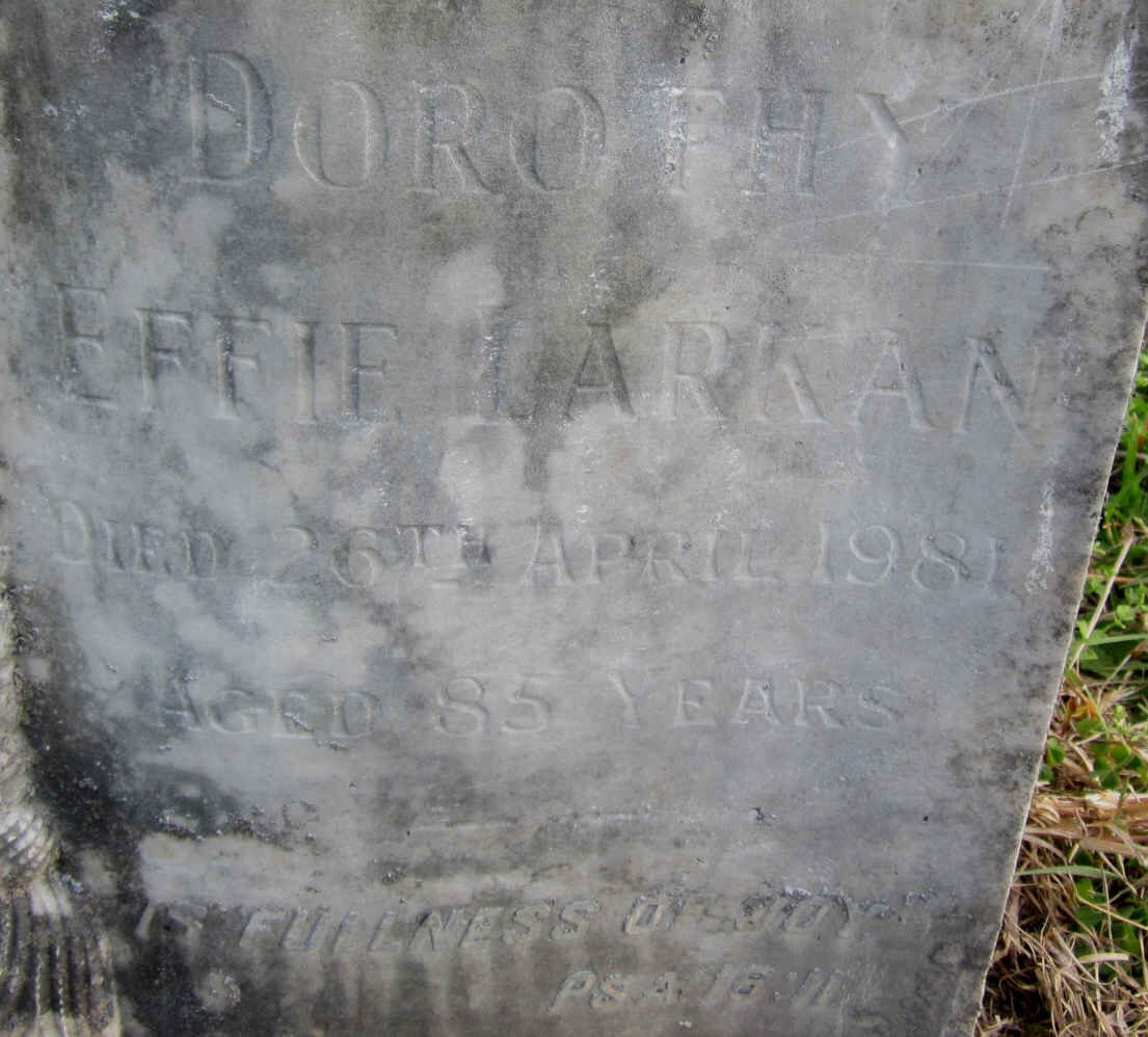 LARKAN Dorothy Effie -1981