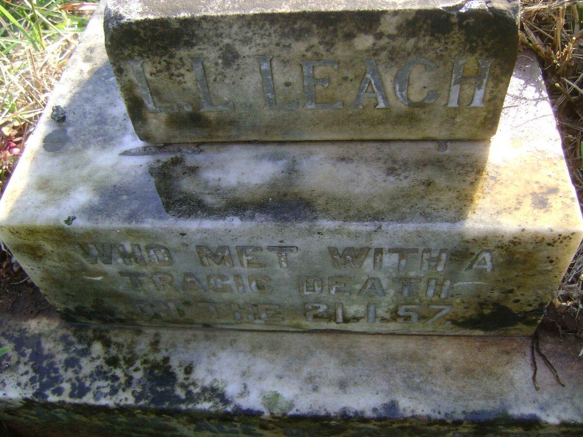 LEACH Leonard Llewellyn -1957