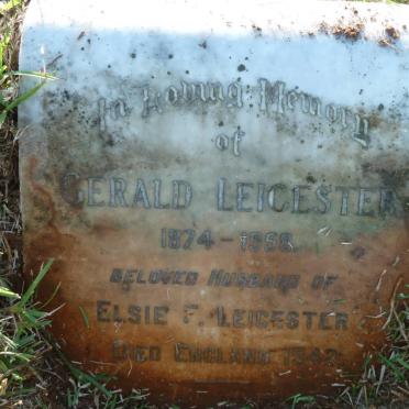 LEICESTER Gerald 1874-1958