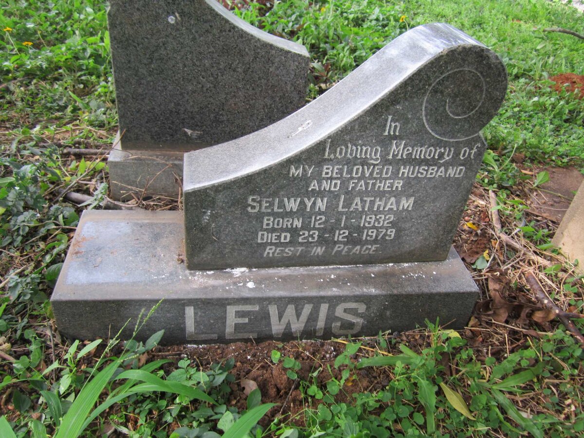 LEWIS Selwyn Latham 1932-1979
