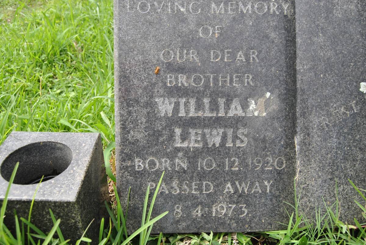 LEWIS William 1920-1973