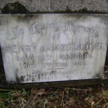 LLOYD Henry James 1908-1958