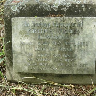 LOVERING Arthur James -1960