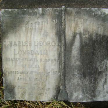 LONSDALE Charles George -1956