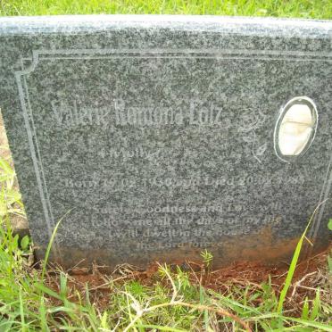 LOTZ Valerie Romona 1930-1985