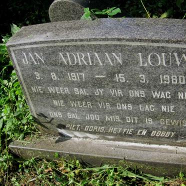 LOUW Jan Adriaan 1917-1980