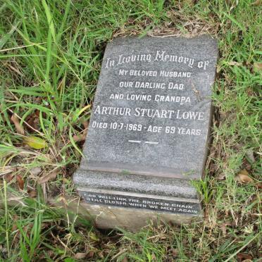 LOWE Arthur Stuart -1969