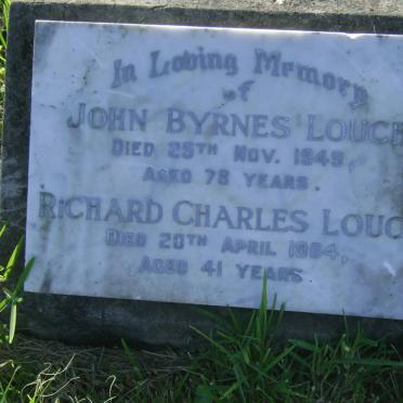 LOUCH John Byrnes -1949 :: LOUCH Richard Charles -1954