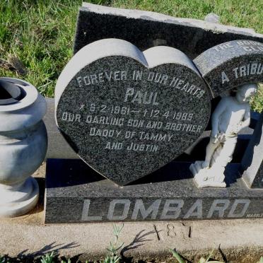 LOMBARD Paul 1961-1989