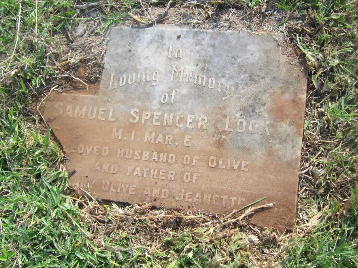 LOCK Samuel Spencer -1955