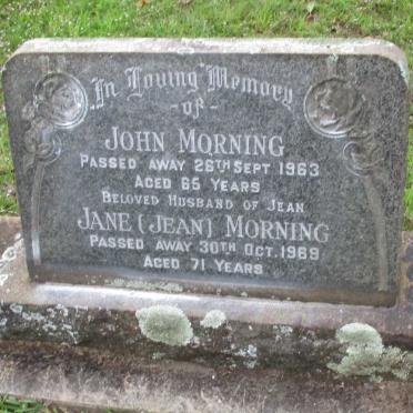 MORNING John -1963 &amp; Jane -1969