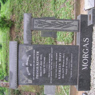 MORGAS Francis Kenneth -1953 &amp; Kathleen Mary -1963