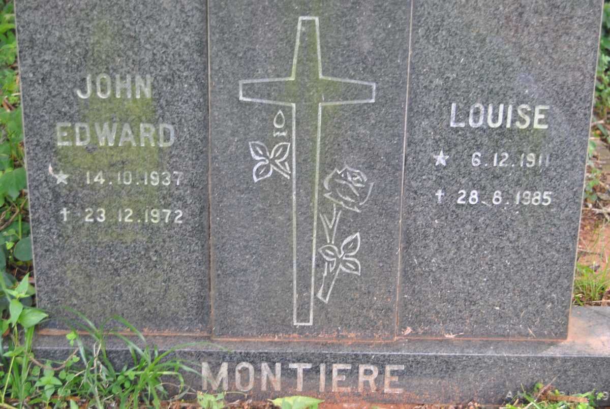 MONTIERE Louise 1911-1985 :: MONTIERE John Edward 1937-1972