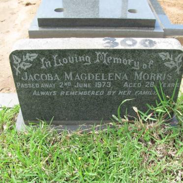 MORRIS Jacoba Magdelena -1973