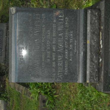 MULLER Edward John -1948 &amp; Catherine Aquila -1952