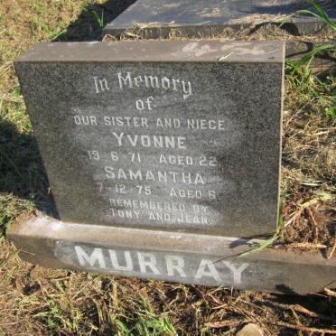 MURRAY Yvonne -1971 :: MURRAY Samantha -1975
