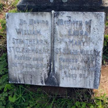MULLEY William Strathearn, St. CLAIR -1944 &amp; Laura Mary -1956