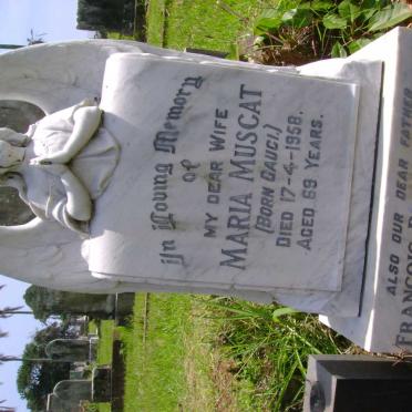 MUSCAT Francois Benoit -1965 &amp; Maria GAUCI -1958