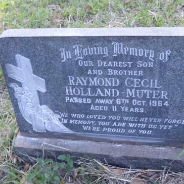 MUTER Raymond Cecil, HOLLAND -1964