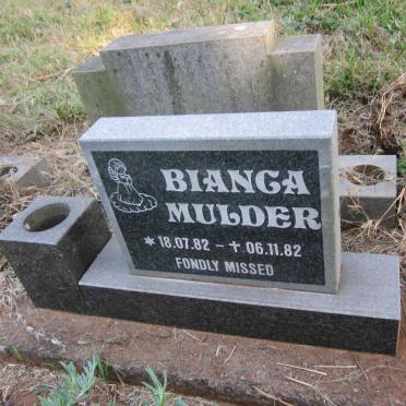 MULDER Bianca 1982-1982