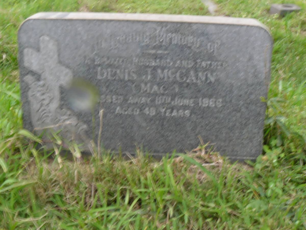 McCANN Denis J. -1966