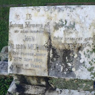 McTURK John Alison -1941